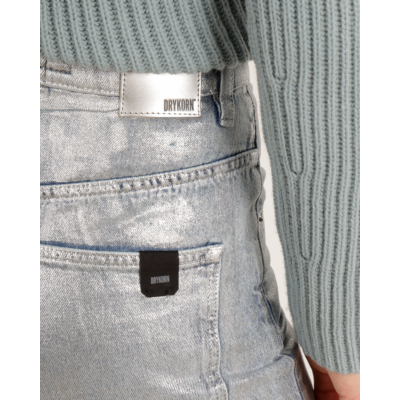 Drykorn  Jeans can silver blauw