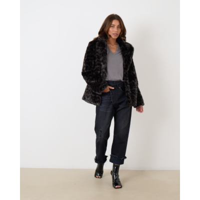 Zadig & Voltaire T-shirt Wassa Strass Dots Gris Moyen