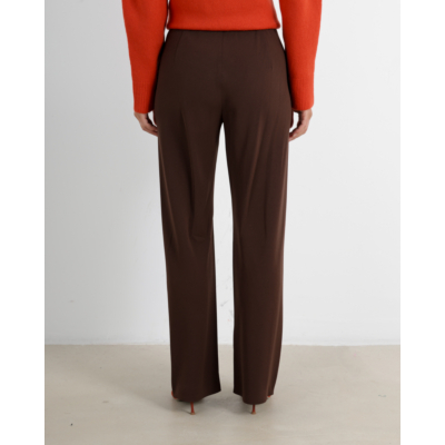 Vince Pantalon regular fit nut