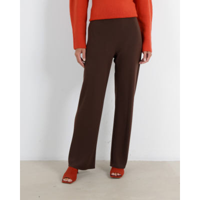 Vince Pantalon regular fit nut