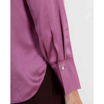 Vince Zijden Blouse Berry