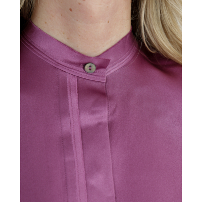 Vince Zijden Blouse Berry