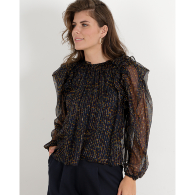 Ulla Johnson Elvia Blouse Peridot