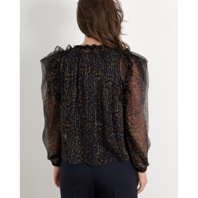 Ulla Johnson Elvia Blouse Peridot