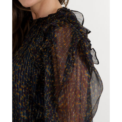 Ulla Johnson Elvia Blouse Peridot