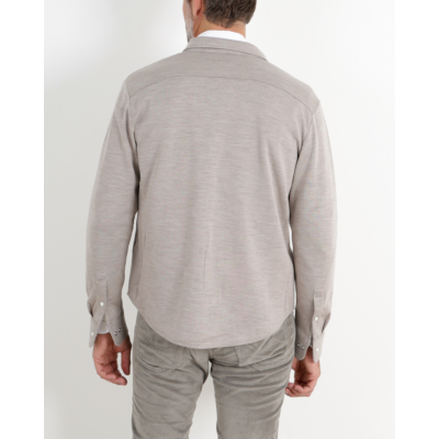 Marco Pescarolo Overshirt Zeus Beige