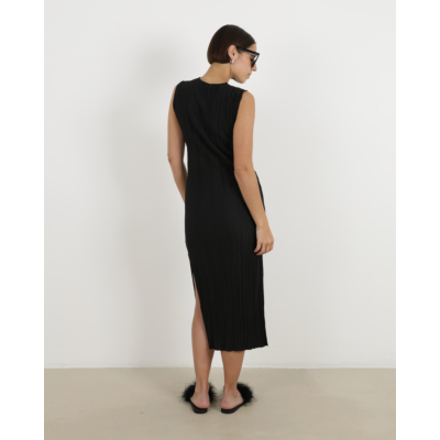 Anine Bing Melanie dress sleeveless black