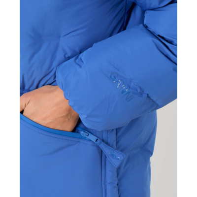 Ganni Oversized Puffer Coat Bright Cobal