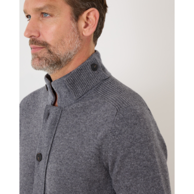 Gran Sasso Cardigan Wool Grey