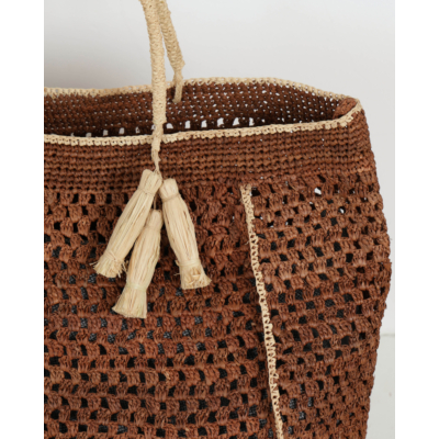 Rabarany Tsara Basic XL Handbag Ligne Natural