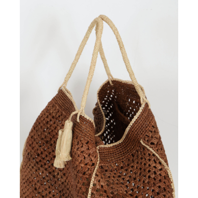 Rabarany Tsara Basic XL Handbag Ligne Natural