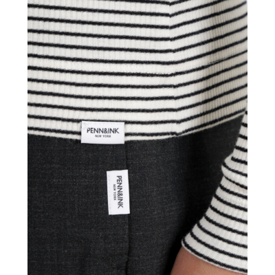 Penn&Ink Longsleeve T-shirt Stripe
