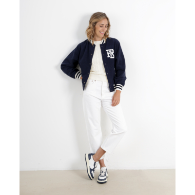 Ralph Lauren RL-Logo Reversible Bomberjack Hunter Navy