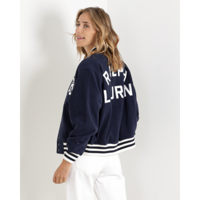 Ralph Lauren RL-Logo Reversible Bomberjack Hunter Navy