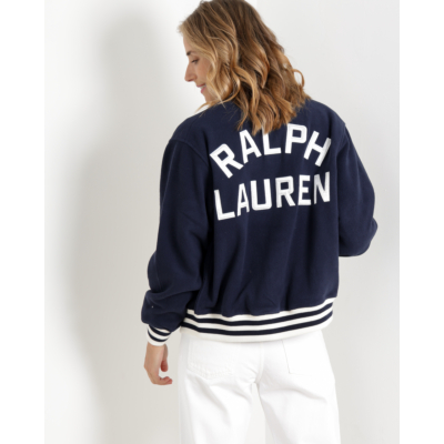 Ralph Lauren RL-Logo Reversible Bomberjack Hunter Navy