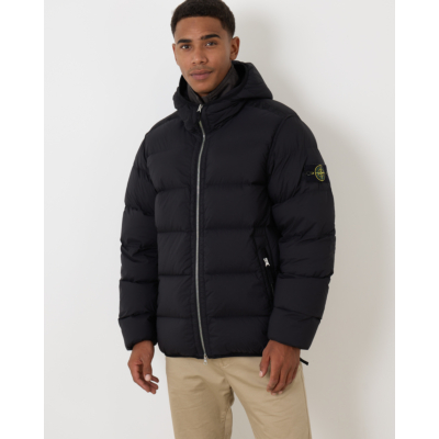 Stone Island Tunnel Down Jacket Black