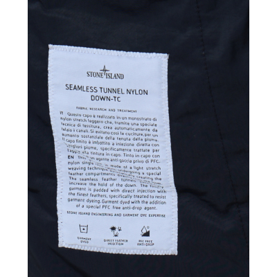 Stone Island Tunnel Down Jacket Black