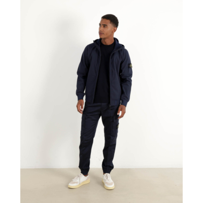 Stone Island Soft Shell Jack Blue