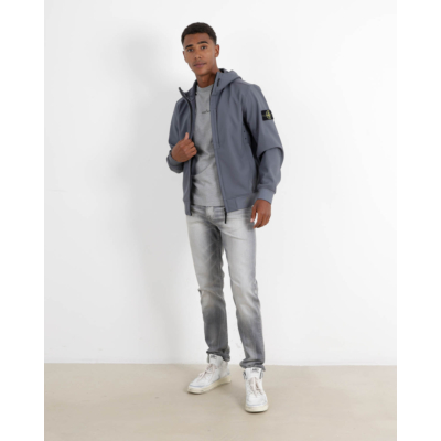 Stone Island Soft Shell Jack Lead Grey