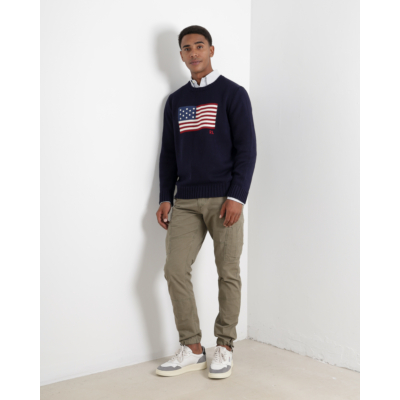 Ralph Lauren Iconic American Flag Sweater