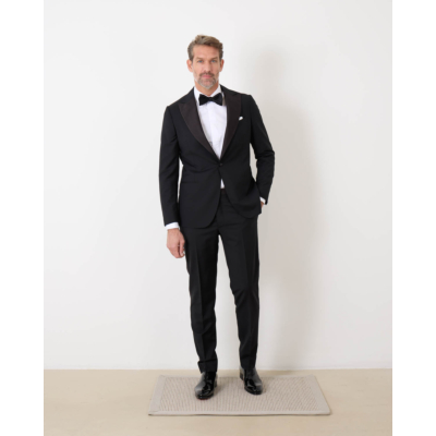 De Petrillo Smoking Suit Black