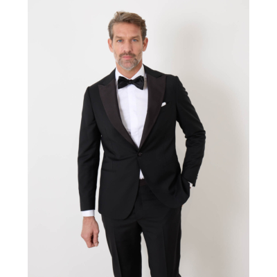 De Petrillo Smoking Suit Black