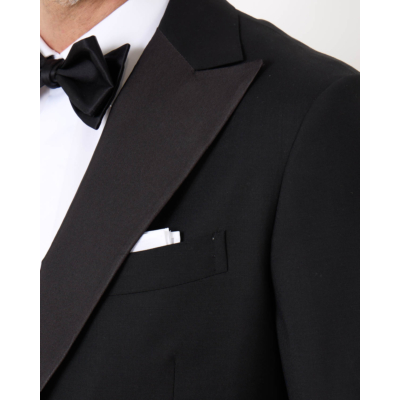 De Petrillo Smoking Suit Black