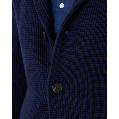 Maurizio Baldassari Knit Cardigan Navy