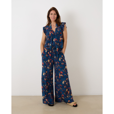 Ulla Johnson Sawyer pantalon blue print