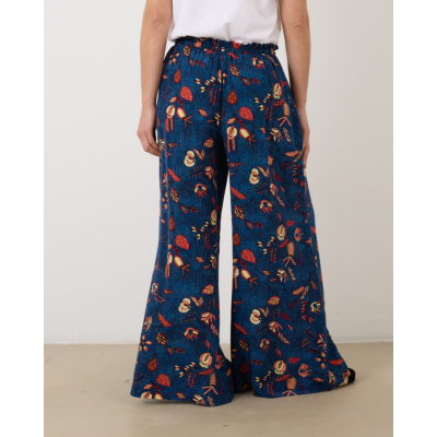 Ulla Johnson Sawyer pantalon blue print
