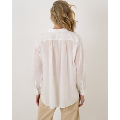 Nili Lotan Miles Blouse Ivory