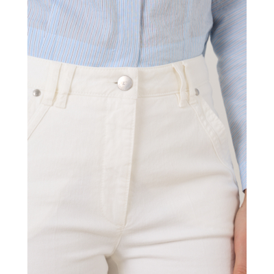 Luisa Cerano Authenic Bootcut Denim Milk