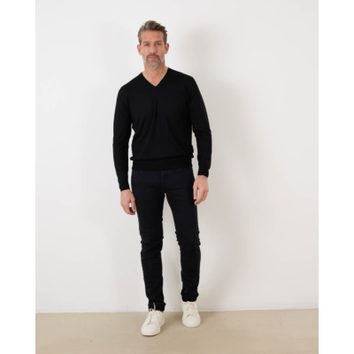 Fedeli Wollen Pullover Black