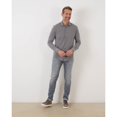 Fedeli Casual shirt Steve Grey