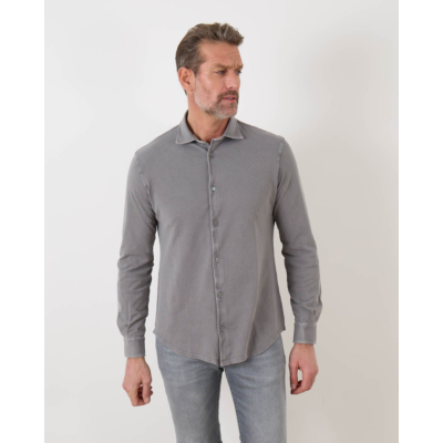 Fedeli Casual shirt Steve Grey
