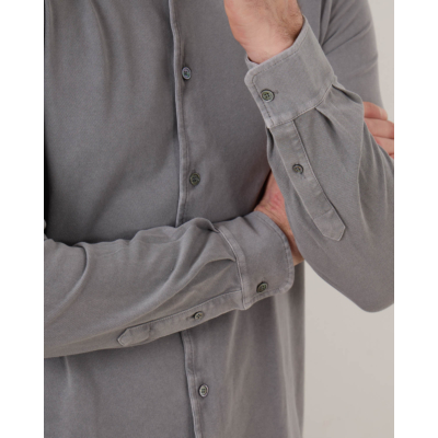 Fedeli Casual shirt Steve Grey