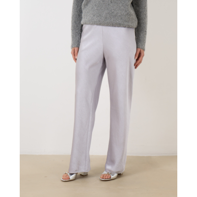 Vince Fluid Satin Bias Pant Silversto