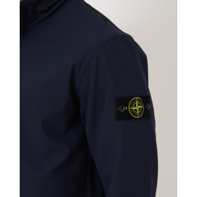 Stone Island Light Soft Shell Jack Navy blue