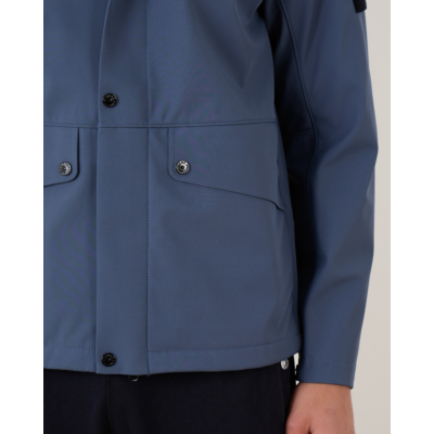 Stone Island Light Soft Shell Jack Blue