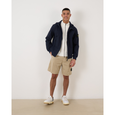 Stone Island Light Soft Shell Jack Navy Blue
