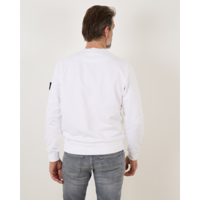 Stone Island Crewneck Sweatshirt 63051 White