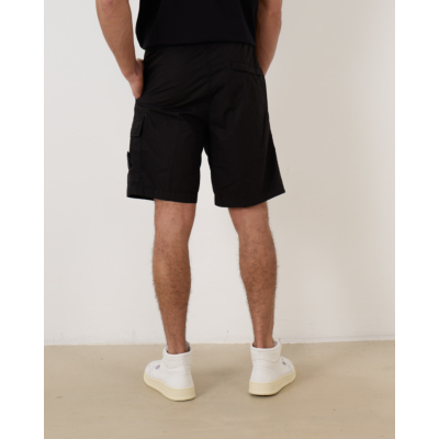 Stone Island Cargo Bermuda shorts Black