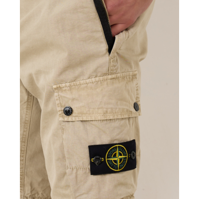 Stone Island Cargo Bermuda Slim shorts Sand