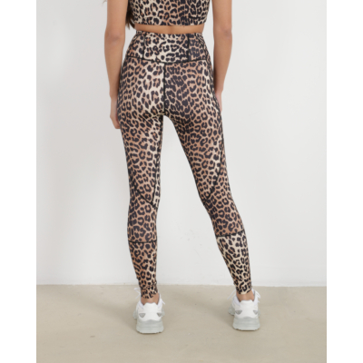 Ganni Active Tights Leopard