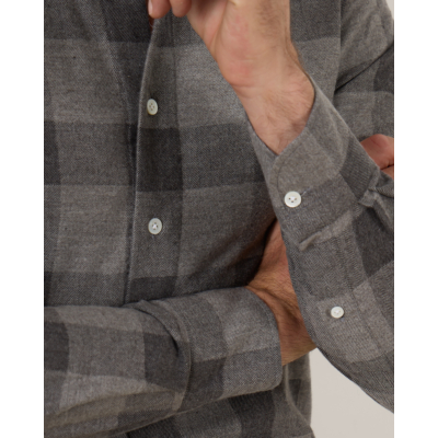 100 Hands Casual Shirt lpf654 Check