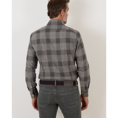 100 Hands Casual Shirt lpf654 Check