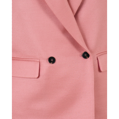 Forte Forte Double Breasted Blazer Rose
