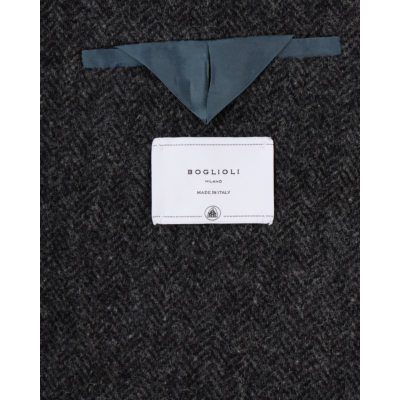 Boglioli Casual Colbert Wool Antra