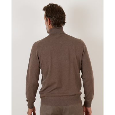 Gran Sasso Turtleneck Pullover Mid Brown