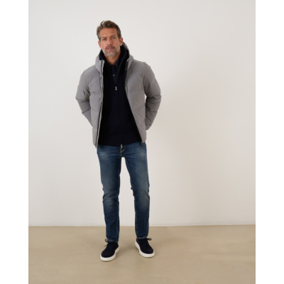 Gran Sasso Pullover Zip Navy